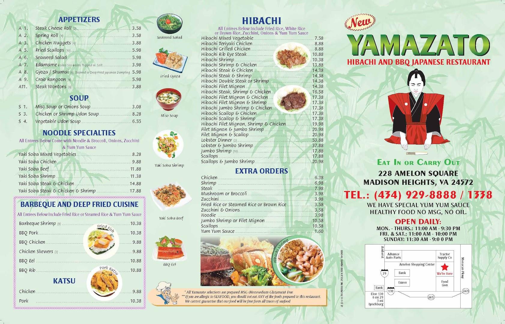 New Yamazato Japanese restraunt